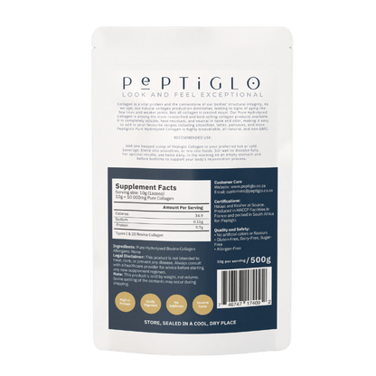 PeptiGlo Pure Collagen - Bovine Type I & III